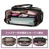 Teamoy Tote Bag, 10 Pockets, A4 Size, D-Ring, and Pen Slot, Large Capacity, Lightweight, Shoulder Bag, Perfect for Commuting, School, or As a