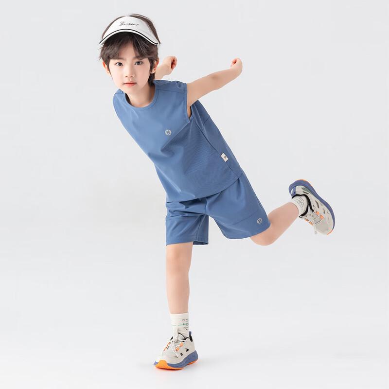 Boys  Cooling Sun Protection Reflective Vest Sports Set 170