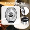 Kaffeekapselhalter Korb Organizer Behälter Kapsel Dekorativeisen Geeignet für