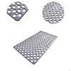 Bath Mat Anti Slip Multipurpose with Suction Cups Quick Inside Drain Holes Outside Sturdy