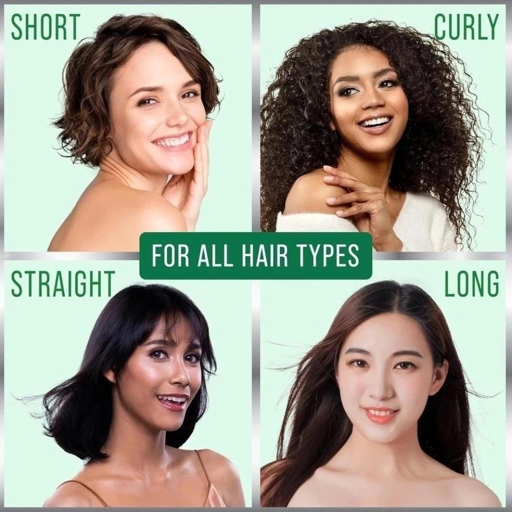 Pack of 5 DHT Blocker Hair Growth Support Serum, Hair Vitamins for Women & Men - Supports Healthy Hair Growth & Thick & Strong-Hair 30ml