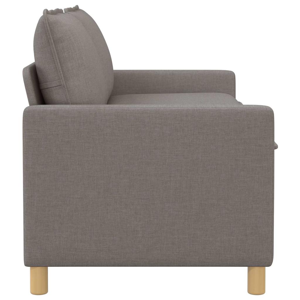 Sofa Taupe 156 x 81 x 87.5 cm Fabric