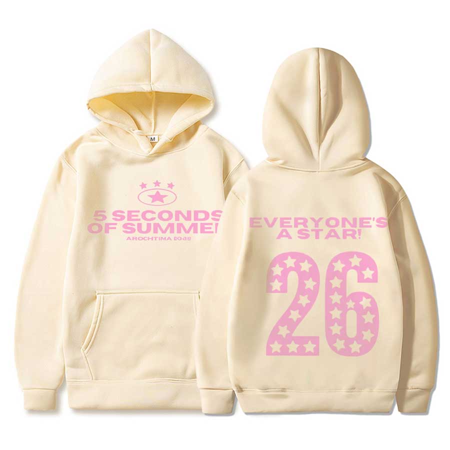 Personalitate 5 Seconds of Summer Toată Lumea E o Stea Hanorac Lume Nouă Bărbați Femei Pulover Hiphop Streetwear
