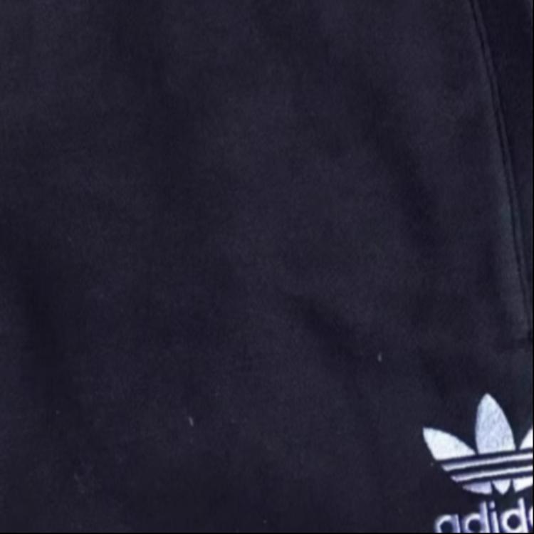 Adidas Originals Logo Print Contrast Stripe Comfort Casual Knit Joggers Men Bottoms Black DH3857