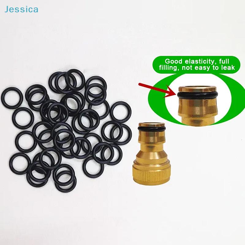 Leak-Proof Rubber O-Rings for Brass Hose Connectors | High Elasticity Sealing Rings for Garden Water Pipe Joints