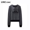 Jinyujie Women's Hooded Long-Sleeve Knit Cardigan Top