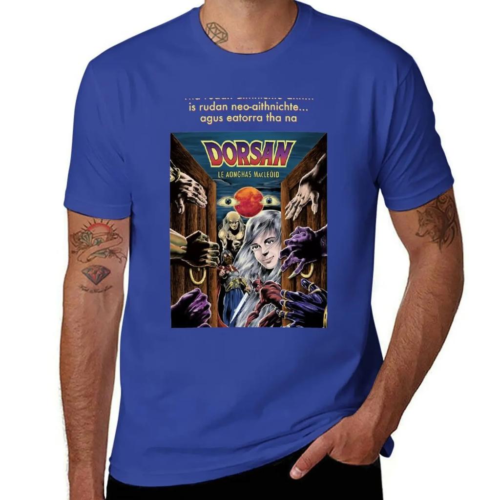 Kraken T-Shirt Blue Archive Anime Aesthetic Clothing Men Clothings