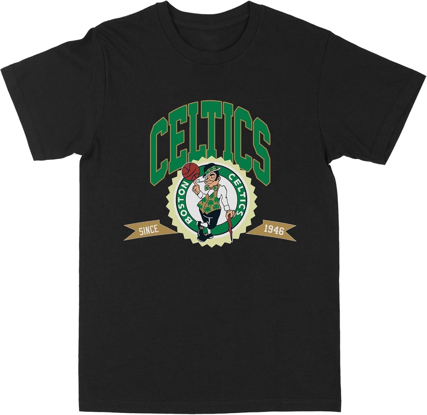 Philcos NBA Boston Celtics Since 1946 Black T-Shirt XXXXXL чёрный