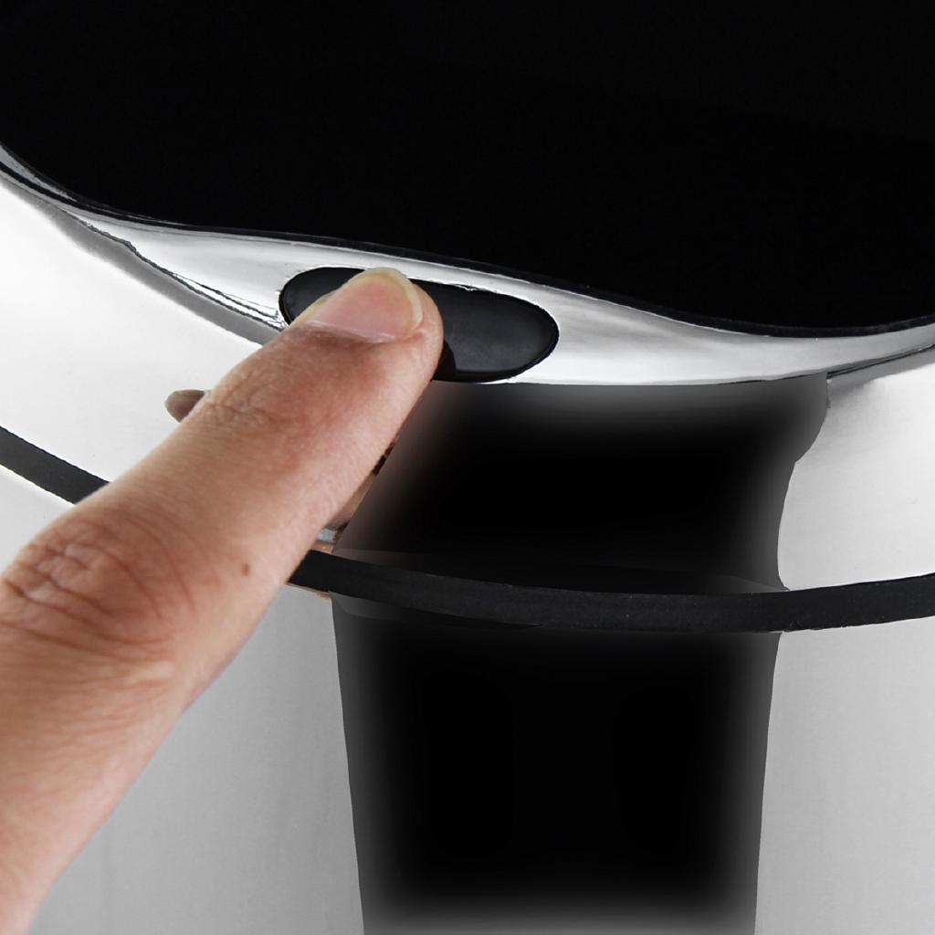 Automatic Stainless Steel Touchless Trash Recycle Motion Sensor Waste Bins Kitchen Trash Electronic Dustbin USB Charge