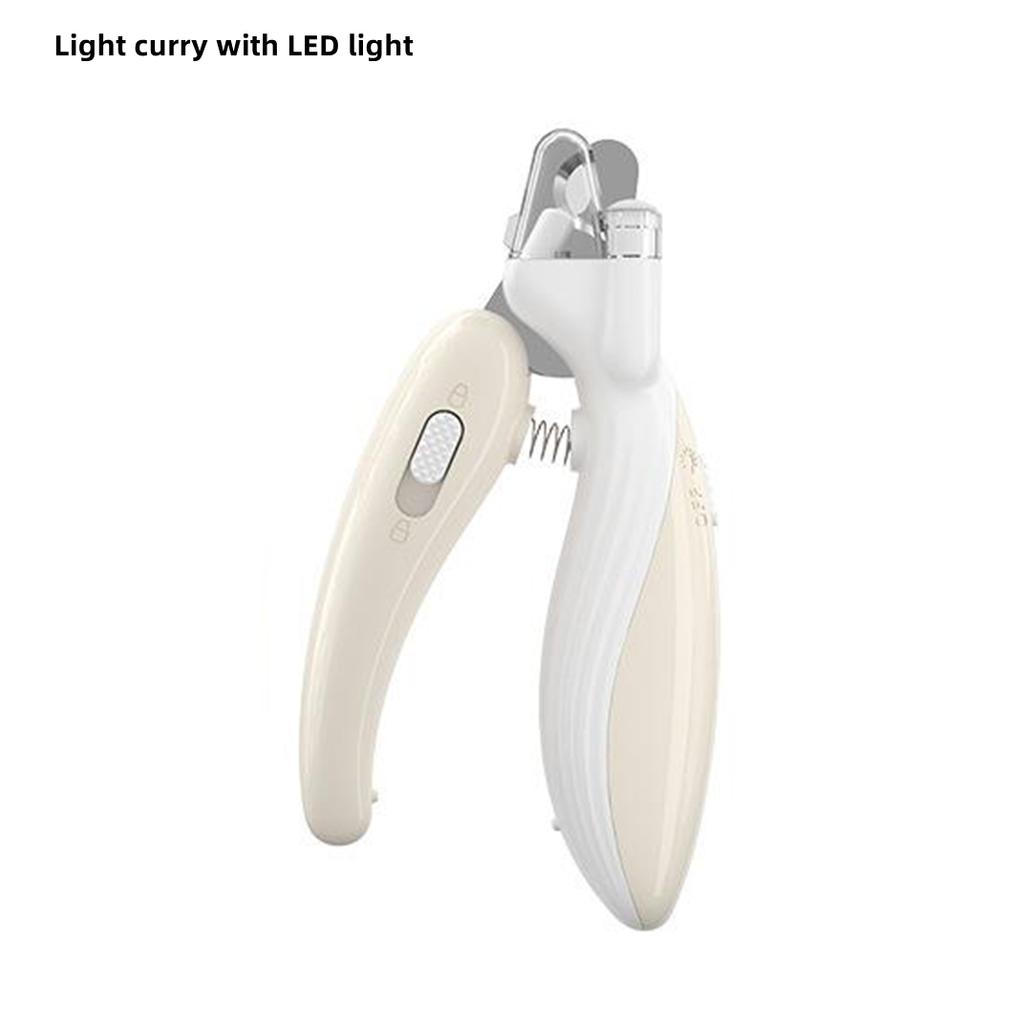 Pet Nail Clippers Dog Cat Nail Trimmer Labor-Saving Nail Clipper Convenient LED Electric Pet Nail Cutter Pet Supplies