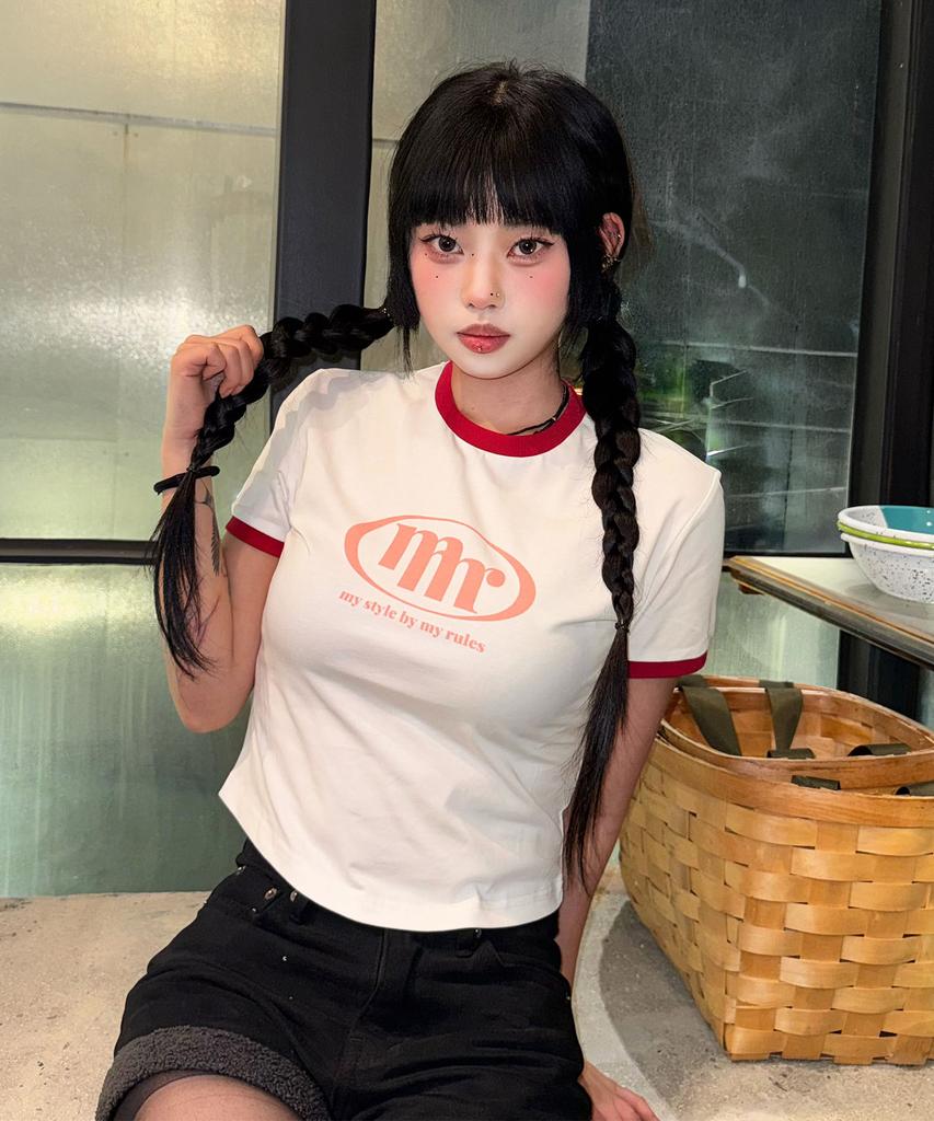 Maseumaluljeueopaeleol Signature Symbol Ringer T-Shirt_Red