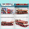 Hong Kong London Opentop Doubledecker Bus Model With Sound Light For Collectors And Kids