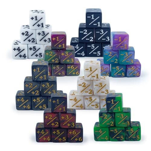 36pcs Acrylic Six Dice Loyalty Counters Dispositive and Dice Card Game Accessories Easy to Use