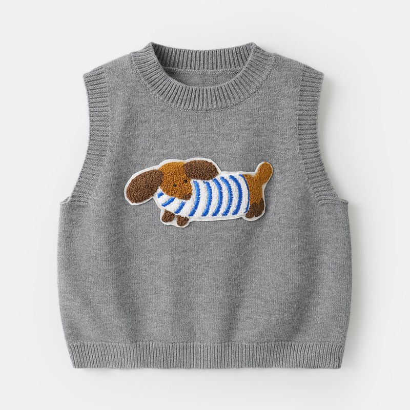Jungen Preppy Stil Strickweste Pullover Neues Frühlingsmodell Kleinkind Weste Frühlingskleidung Kinderkleidung Baby Frühling Mode