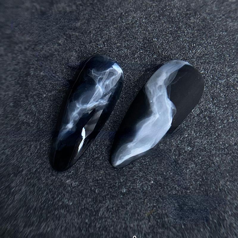 Nail Art Blooming Smudge Nail Painting Gel Nail Art DIY Marmor Hybrid Lack Maniküre UV Gel Nagellack