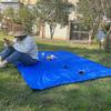 Large Silver-Coated Oxford Cloth Picnic Blanket & Moisture-Proof Camping Mat