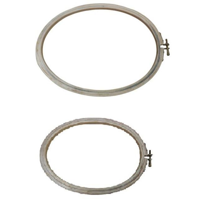 

@ Wooden Oval Adjustable Hoop Ring For Sewing 2 Pieces 270 Gm Zr-9006-60%Off
