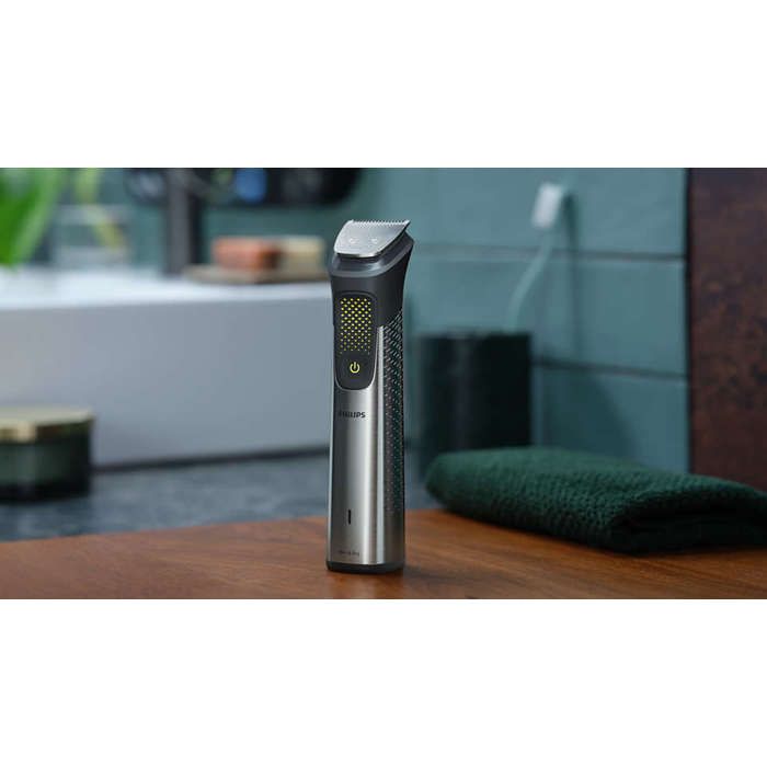 Tondeuse - PHILIPS - MG9553/15 - Sans fil - 10 peignes de précision - Autonomie 120 min