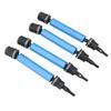 RC Car Front Rear Universal Drive Shaft Axle with Connector Remote Control Car Drive Shaft for ARRMA 1 10 Blue