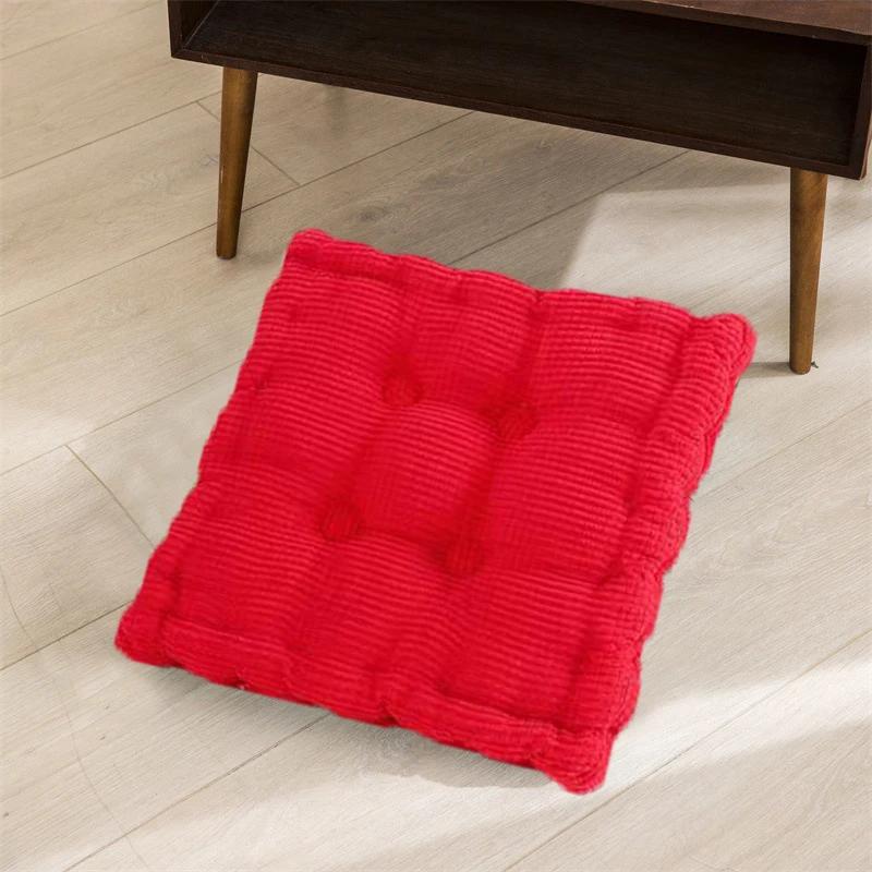 Thicken Square Corncob Tatami Seat Office Chair  Cushion Soft Sofa  for Home Floor Decor Textile Knee Pillow