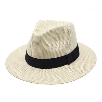 Men And Women Straw Hat Top Hat Jazz Hat Sun Hat Outdoor Sun Protection Shade Beach Hat Jz-025