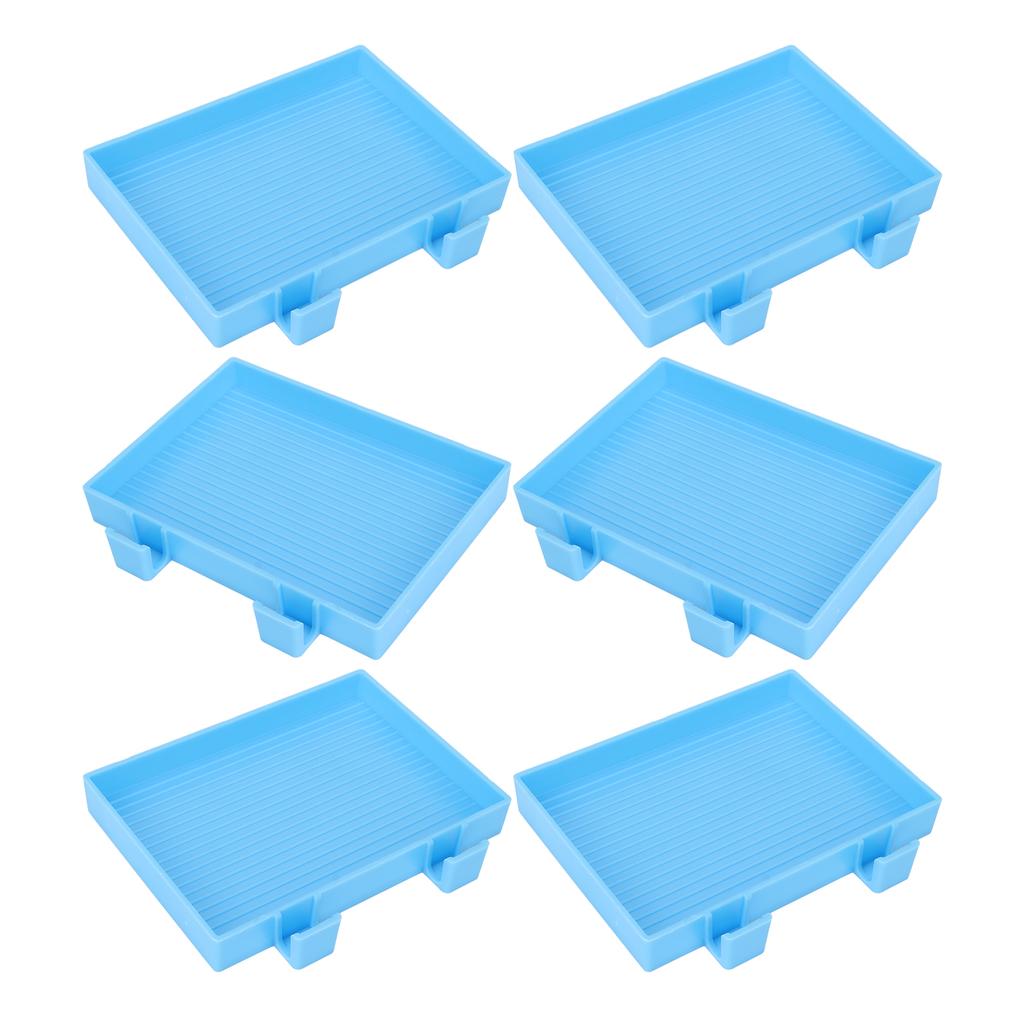 6pcs Rhinestone Storage Trays Bead Sorting Container DIY Diamond Art Painting Accessories