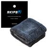 SURPRESS SKIPS Junior Gen2 Car Wash Microfiber Super 55cm X 30cm Towel, Cloth, Absorbent, One-Wipe Cleaning, Edgeless, Tagless, Scratch-Resistant,