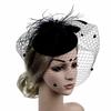 Ručně vyráběné velké ženy peří květinové vlasy Fascinator Klobouk Čelenka Příslušenství Nové Fedoras