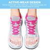 Gel Toe Separator Toe Spacers Toe Stretchers for Men and Women Easy Wear In Shoes