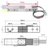 20kg Digital Load Cell Weighing Sensor + HX711 AD Amplifier Module for Arduino DIY Portable Electronic Kitchen Scale Kit with P