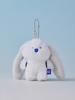 NJ X Kolle Rabbit Plush Keychain – White