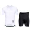Unisex Summer Cycling Jersey Set: Breathable, Sweat-Absorbing Short Sleeve Top & Shorts
