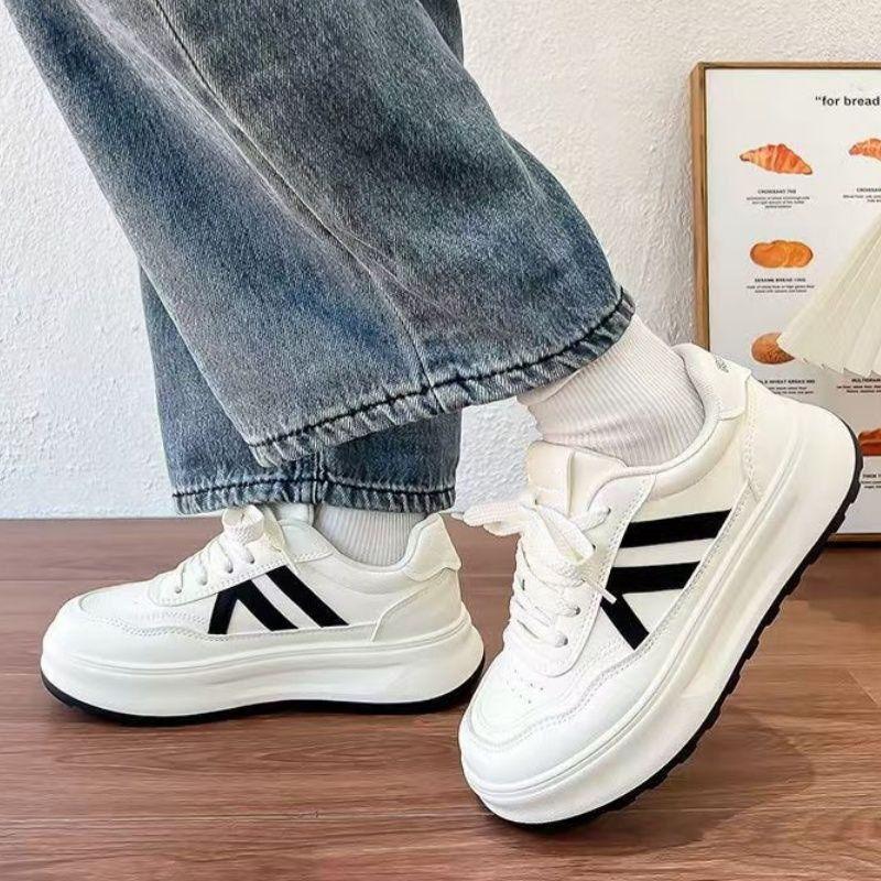 Xiaobai women's shoes women's 2025 spring new versatile casual board shoes autumn new breathable platform shoes versatile