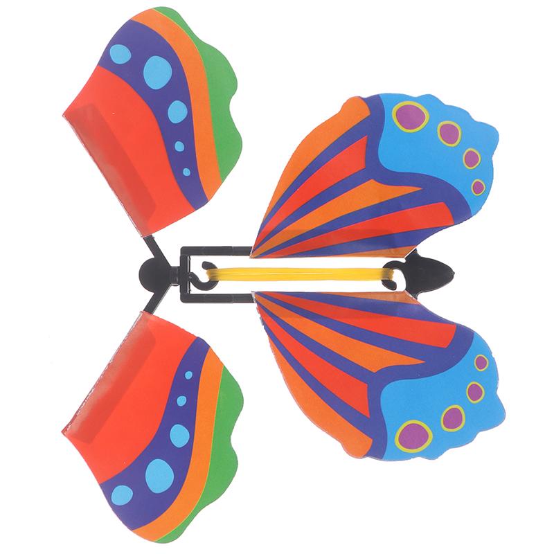 10 X Sihirli Kelebek Kart Oyuncaklı Uçan Kelebek Boş Ellerle