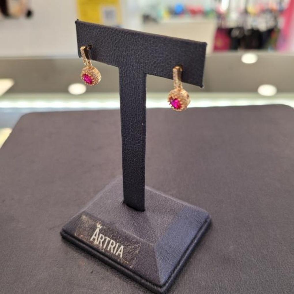 ARTRIA One Cubic E Mini Me Earrings APSERFR0003WHF