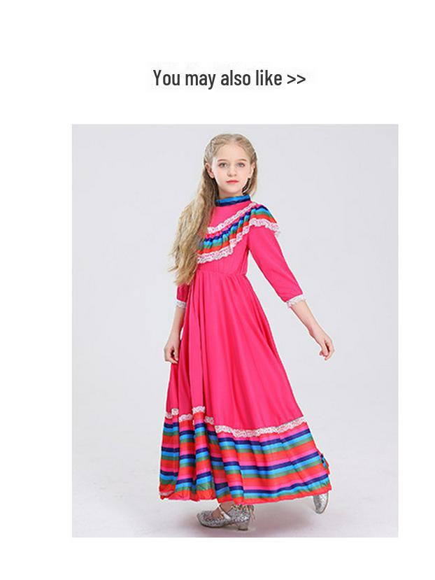 Children's Cinco De Mayo Mexican Mariachi Dance Costume