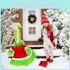 Christmas Yard Decor Plush Duck With Foam Filling For Holiday Porch Display