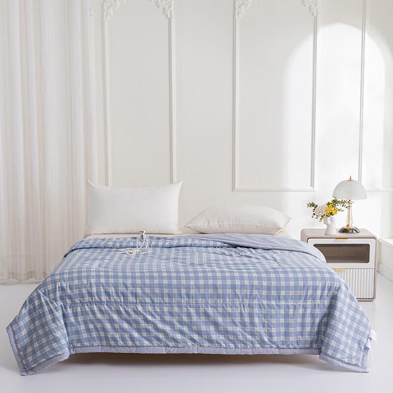 Grace Jieliya Elegant Plaid Summer Quilt