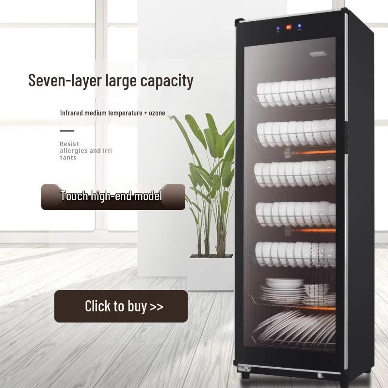 Large Capacity Vertical Double Door Disinfection Cabinet for Tableware