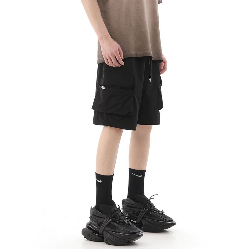 51 Hip-hop American Fashion Brand High Street Hiphop Leisure Shorts Boys Summer Retro Loose Cargo Fifth Pants