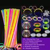 1 Set Glow Decorative Stick Kit Transformable Wearable Exciting Accessories for Glowing Nighttime Fun Stick Toys