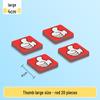 Magnetic Blackboard Stickers: Kids' Reward Magnets with Cartoon Stars, Flowers, and Smileys for Home & Classroom Whiteboards