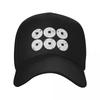 Washed Unisexs Baseball Cap Sanada Trucker Snapback Caps Dad Hat Japanese Clan Crest Logo Golf Hats
