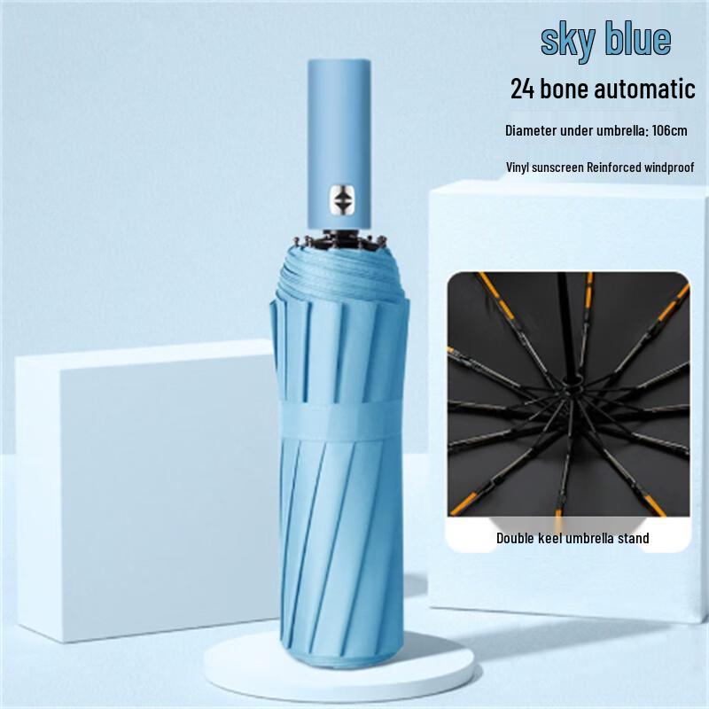 Fully Automatic UV Protection Sun & Rain Umbrella