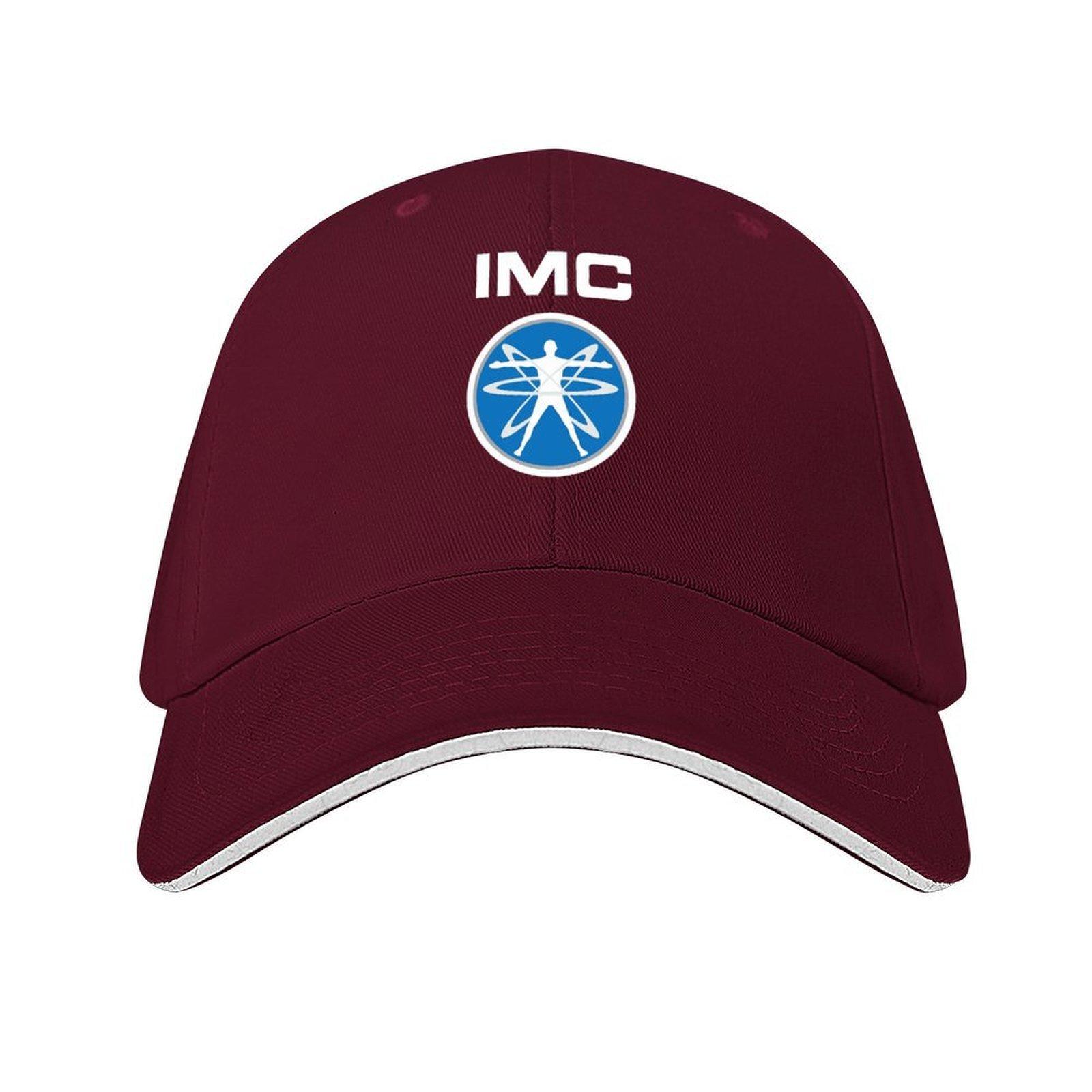 Retro International Machine Consortium logo Baseball Cap Wild Ball Hat Hip Hop Hood Male hat Male Womens