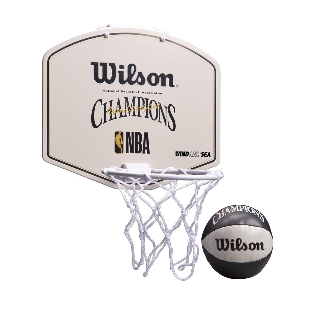 Wilson Basketball Mini Hoop Wall Mount Goal NBA WIND AND SEA Wilson WZ6017101 × ×