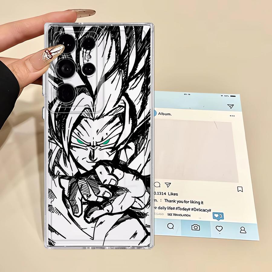 

Hot Anime Dragonballs New Case for Samsung Galaxy S22 FE S26 S21 Note 20 Ultra 10 S20 Plus S24 S25 Edge S23 Ultra Phone Cover Galaxy S23 Ultra