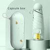 Portable Umbrella Mini Five Fold Umbrella Student Capsule Sun and Rain Dual Use Female Sun Protection and Sunshade Umbrella