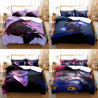 D-Demon H-Hunters Bedding Set Saja-Boys Duvet Cover Set Soft Single Twin Size Home Decor Birthday Gift Four Seasons Home Decor