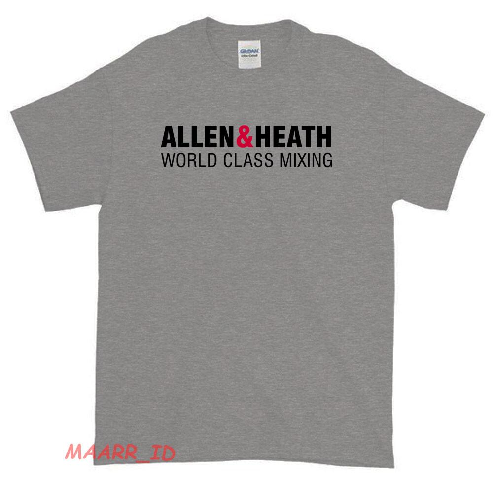 

New Shirt Allen and Heath World Class Mixing Logo T Shirt USA size S - XXL 2XL